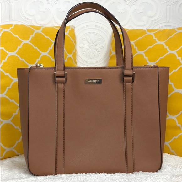 kate spade Handbags - 🌸OFFERS?🌸Kate Spade All Leather Brown Purse